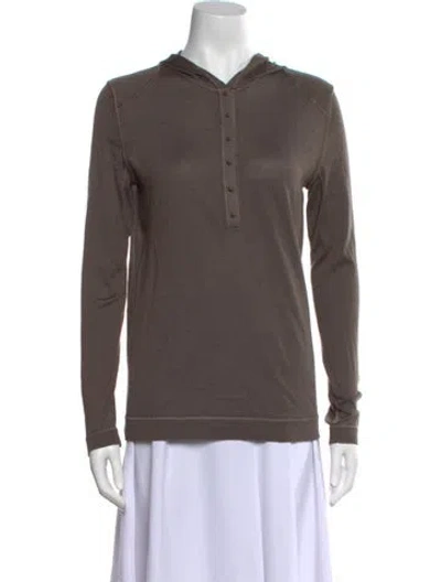 Pre-owned Tom Ford Crew Neck Sweater In Brown