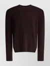 Tom Ford Crew Neck Sweater Long Sleeves In Brown
