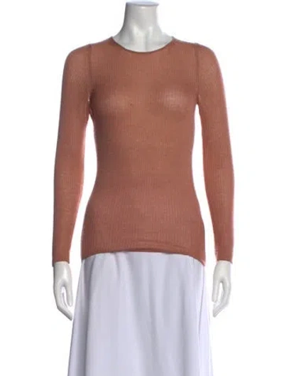 Pre-owned Tom Ford Crew Neck Sweater In Pink