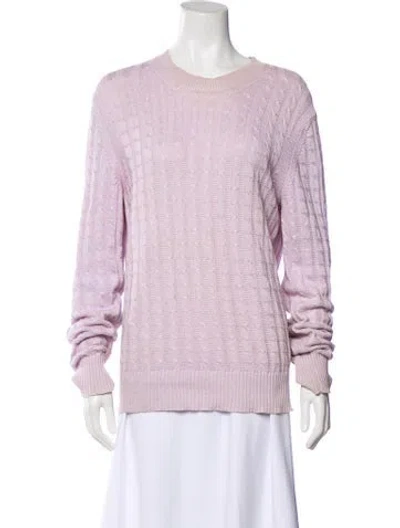 Pre-owned Tom Ford Crew Neck Sweater In Purple