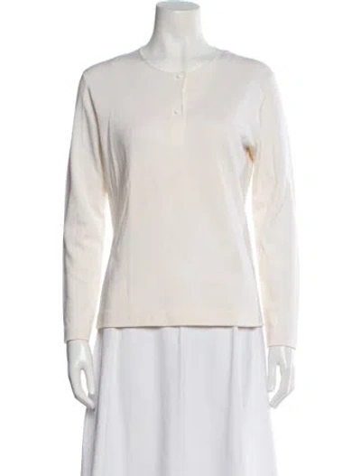 Pre-owned Tom Ford Crew Neck Sweater W/ Tags In White