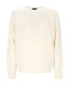 Tom Ford Crew Neck Sweater In White