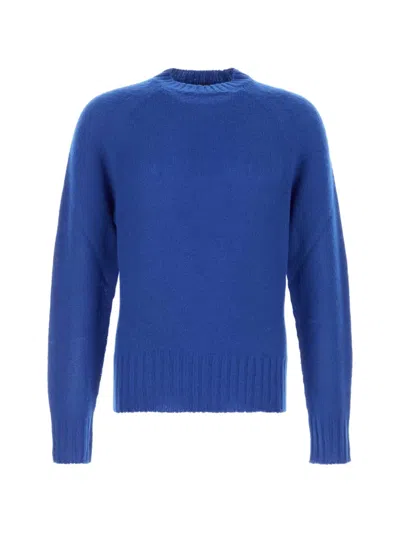 Tom Ford Cashmere Sweater Crew Neck Long Sleeves In Blue