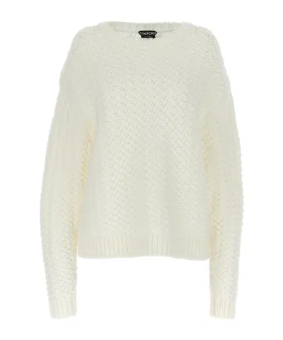 TOM FORD TOM FORD CREWNECK KNITTED JUMPER