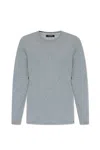 Tom Ford Crewneck Long-sleeved T-shirt In Black