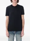 Tom Ford Saint Laurent Round-neck T-shirt In Black