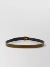 Tom Ford Croc Belt Gold-tone Buckle