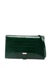Tom Ford Croc-effect Wallet In Green