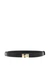 Tom Ford Croc Embossed T Shape Adjustable Belt In Brown