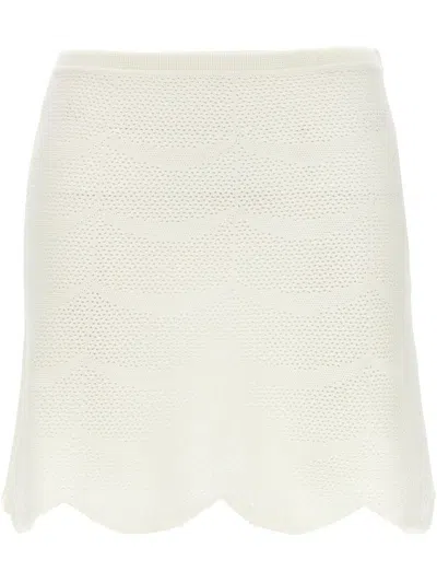TOM FORD CROCHET MINI SKIRT