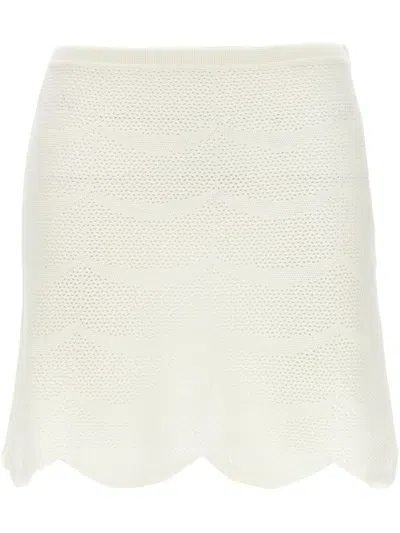 TOM FORD TOM FORD CROCHET MINI SKIRT