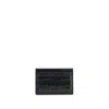 Tom Ford Croco Print Card Holder In Black