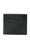 Tom Ford Crocodile Print Leather Bi-fold Wallet
