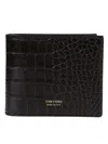 TOM FORD CROCODILE EMBOSSED WALLET