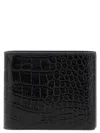 Tom Ford Crocodile Leather Wallet Wallets And Card Holders Brown In Black