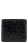 Tom Ford Crocodile Leather Wallet Wallets And Card Holders Brown In Black