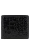Tom Ford Crocodile Leather Wallet Wallets And Card Holders Brown In Black