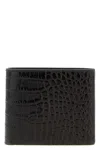 Tom Ford Crocodile Leather Wallet Wallets And Card Holders Brown In Black