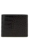 Tom Ford Crocodile Leather Wallet Wallets And Card Holders Brown In Black