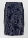 Tom Ford Black Leather Skirt