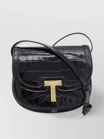 Tom Ford Crocodile Strap Shoulder Bag
