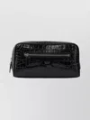 Tom Ford Crocodile Texture Leather Clutch Bag