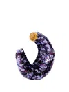 Tom Ford Croissant Earrings In Circle With Sequins