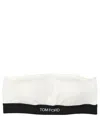 Tom Ford Signature Bandeau Bra Top In White