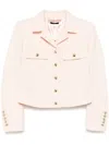 Tom Ford Cropped Safari Jacket In ピンク