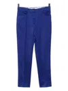Tom Ford Cropped Straight-leg Trousers In Blue