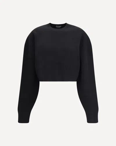 Tom Ford 's Cropped Sweatshirt In Black