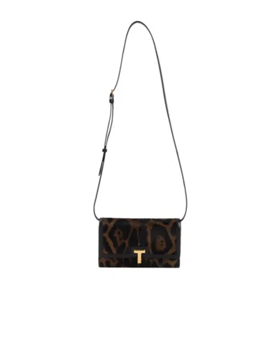 TOM FORD TOM FORD LEOPARD-PRINTED WALLET