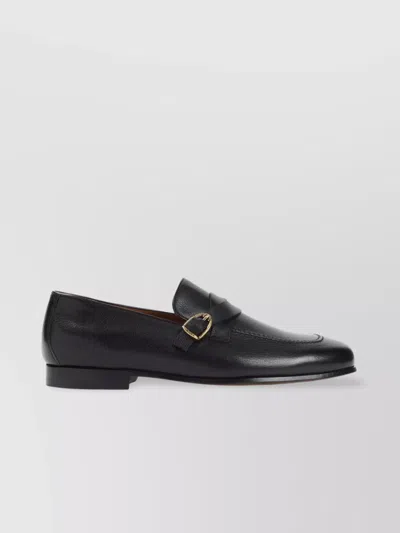 TOM FORD CROSSED STRAP FORMAL LOAFERS