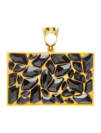 Pre-owned Tom Ford Crystal Clutch In Multi