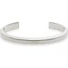 Tom Ford Cuff Bracelet In 1g049 Vintage Silver