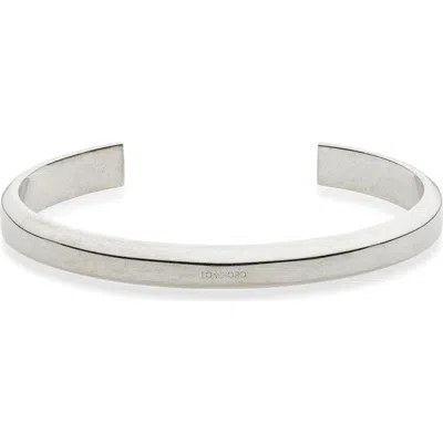 Tom Ford Cuff Bracelet In 1g049 Vintage Silver