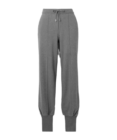 Tom Ford Cotton-jersey Tapered Track Pants In Gray