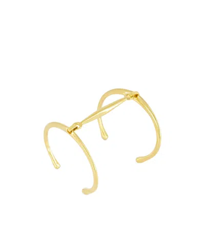 Tom Ford Curved Armband In Brown