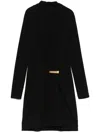 Tom Ford Cut And Sewn Evening Dress In Black