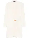 Tom Ford Cut And Sewn Evening Dress In White