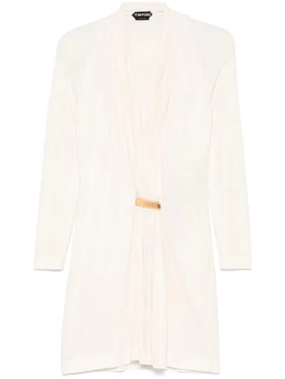 Tom Ford Cut And Sewn Evening Dress Clothing In White