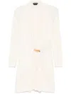 Tom Ford Cut And Sewn Evening Dress In White