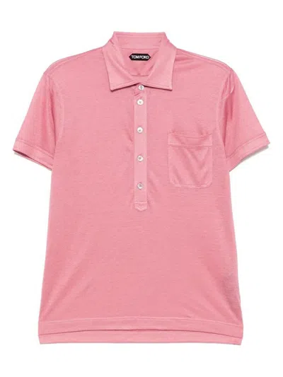 Tom Ford Cut And Sewn Polo Shirt Clothing In Multicolor