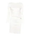 Tom Ford Minikleid Mit Cut-out In White
