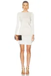 Tom Ford Minikleid Mit Cut-out In Off White