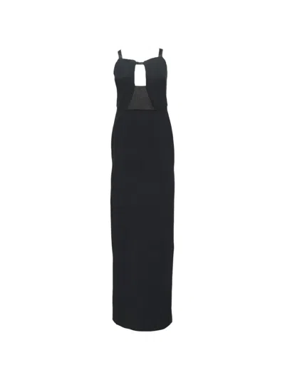 Tom Ford Cut-out Sleeveless Maxidress In Black
