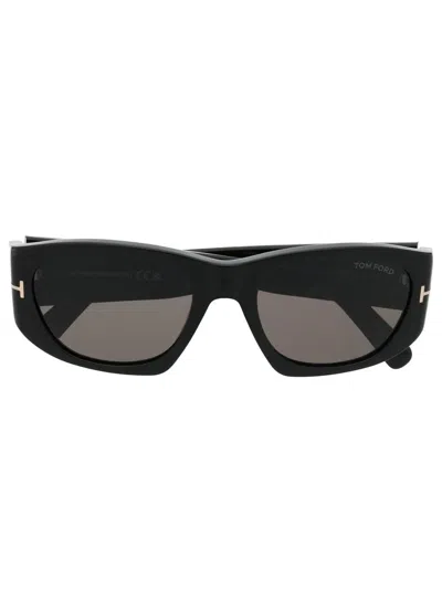 Tom Ford Cyrille-02 Square-frame Sunglasses In Black