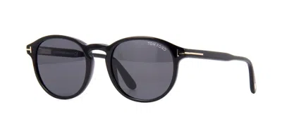 Pre-owned Tom Ford Dante Ft 0834 Black/grey Smoke (01a) Sunglasses In Gray