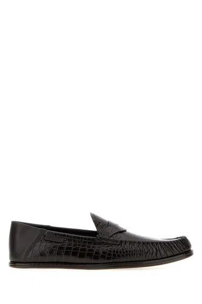 Tom Ford Dark Brown Leather Loafers