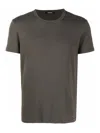 Tom Ford Crew Neck T-shirt Short Sleeves In Gray